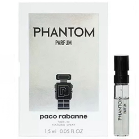 ❤️  4 for $25 Paco Rabanne Phantom Mini Travel Vial - Picture 1 of 1
